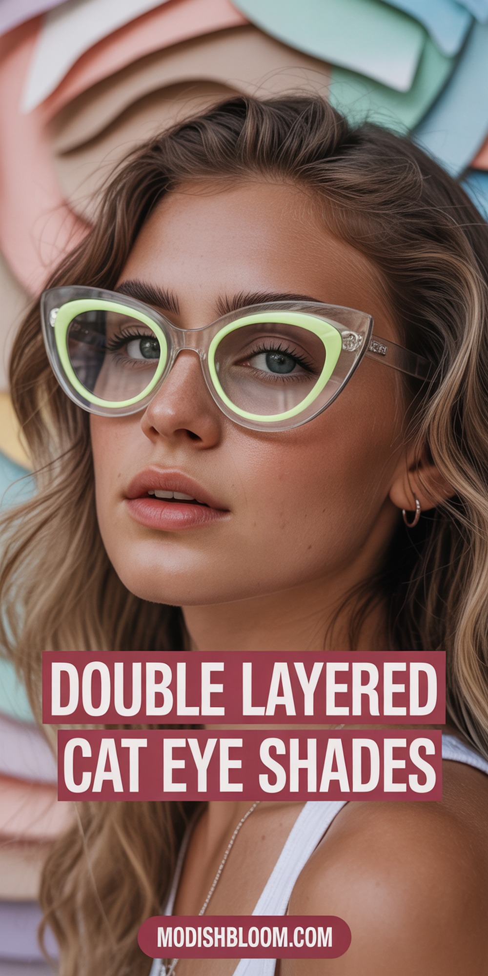 Double Layered Cat Eye Shades