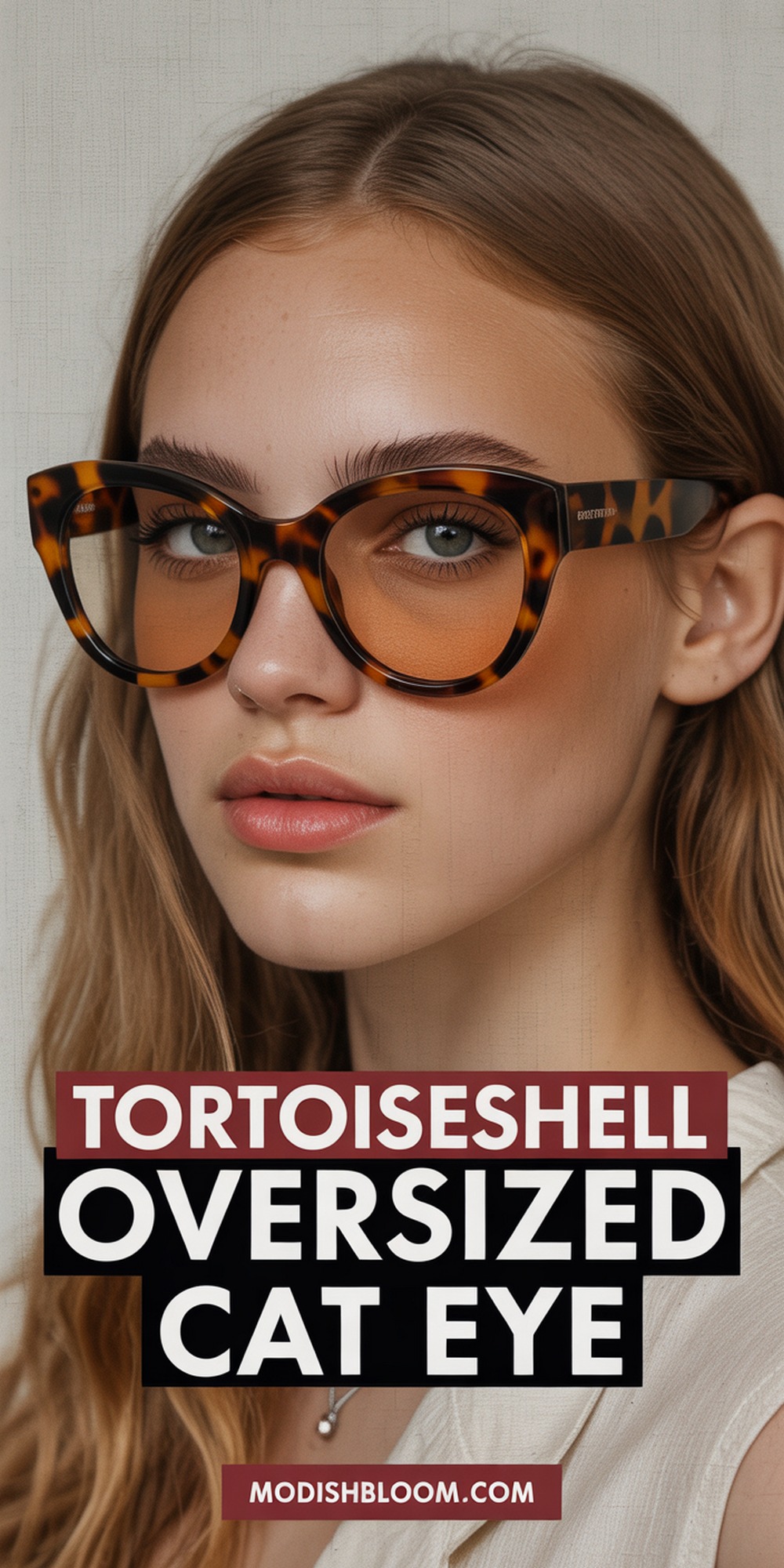 Tortoiseshell Oversized Cat Eye